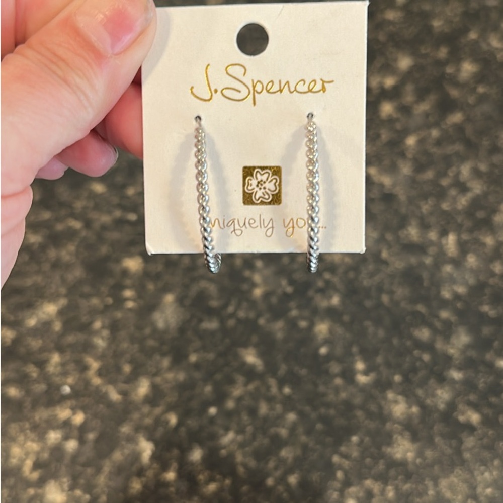 Silver Hoop Earrings